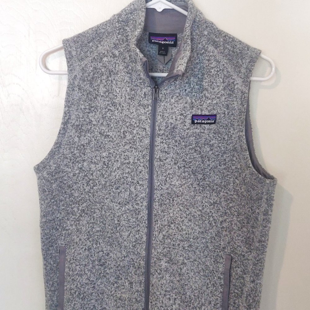 Patagonia Better Sweater Vest Gray/Birch White S